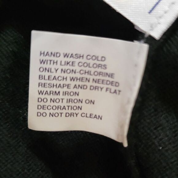 Gap Women's Black Elbow-length Roundneck Sequin & Bead Bodice Pullover Sweater - Picture 12 of 14